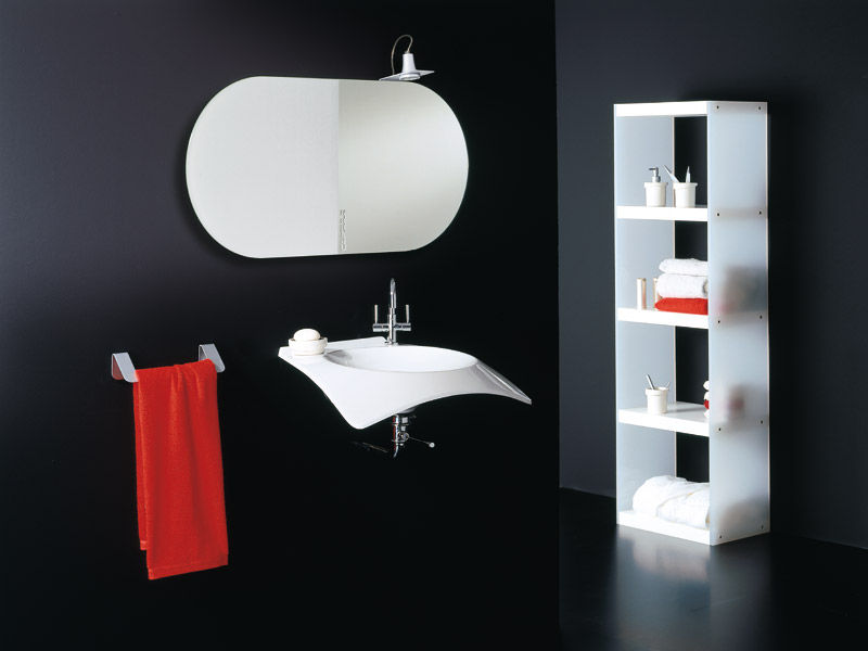 lavabo net'0 Alum Design Works Baños de estilo moderno Lavabos