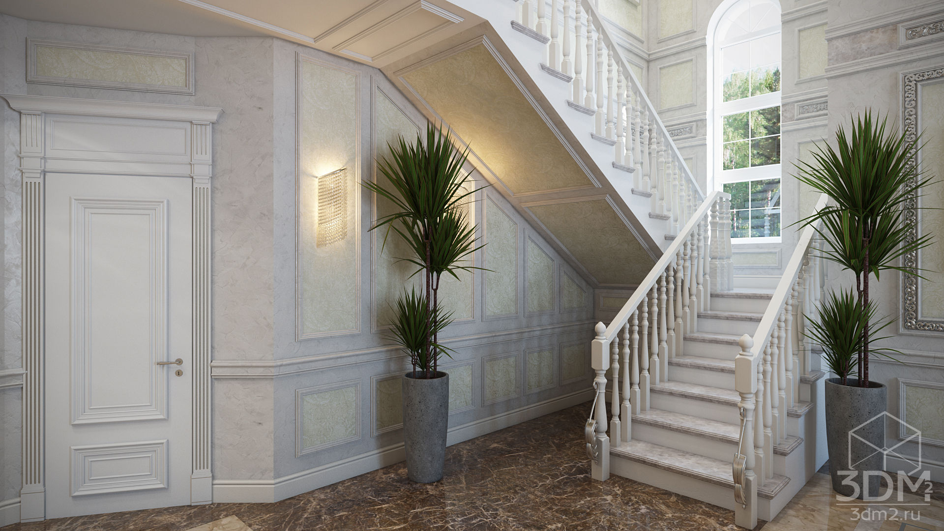 homify Classic style corridor, hallway and stairs