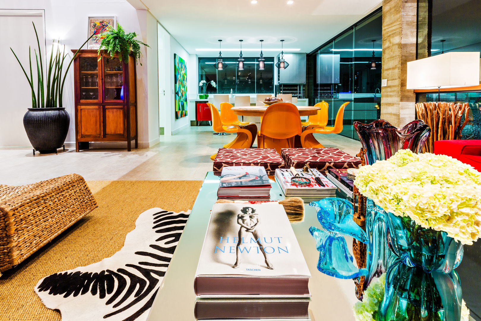 Casa Bali, IE Arquitetura + Interiores IE Arquitetura + Interiores ห้องนั่งเล่น