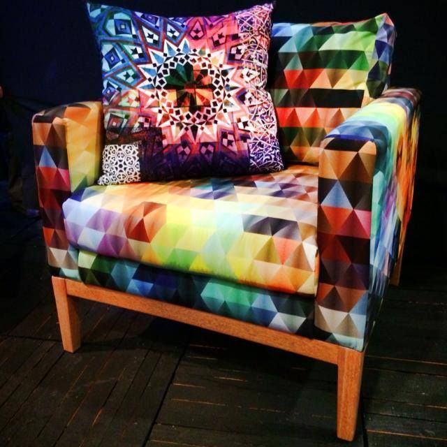 Sillon Multicolor 11:11 Arte Contemporaneo Estudios y despachos de estilo moderno