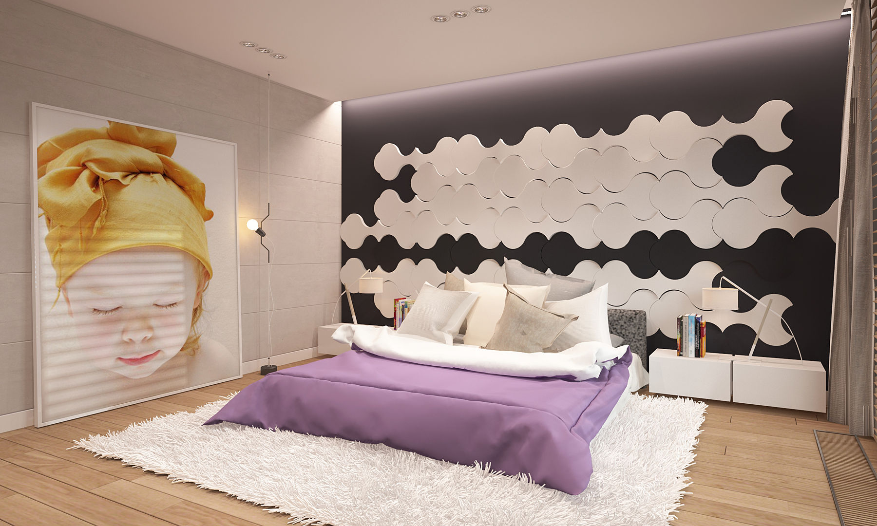 homify Quartos minimalistas