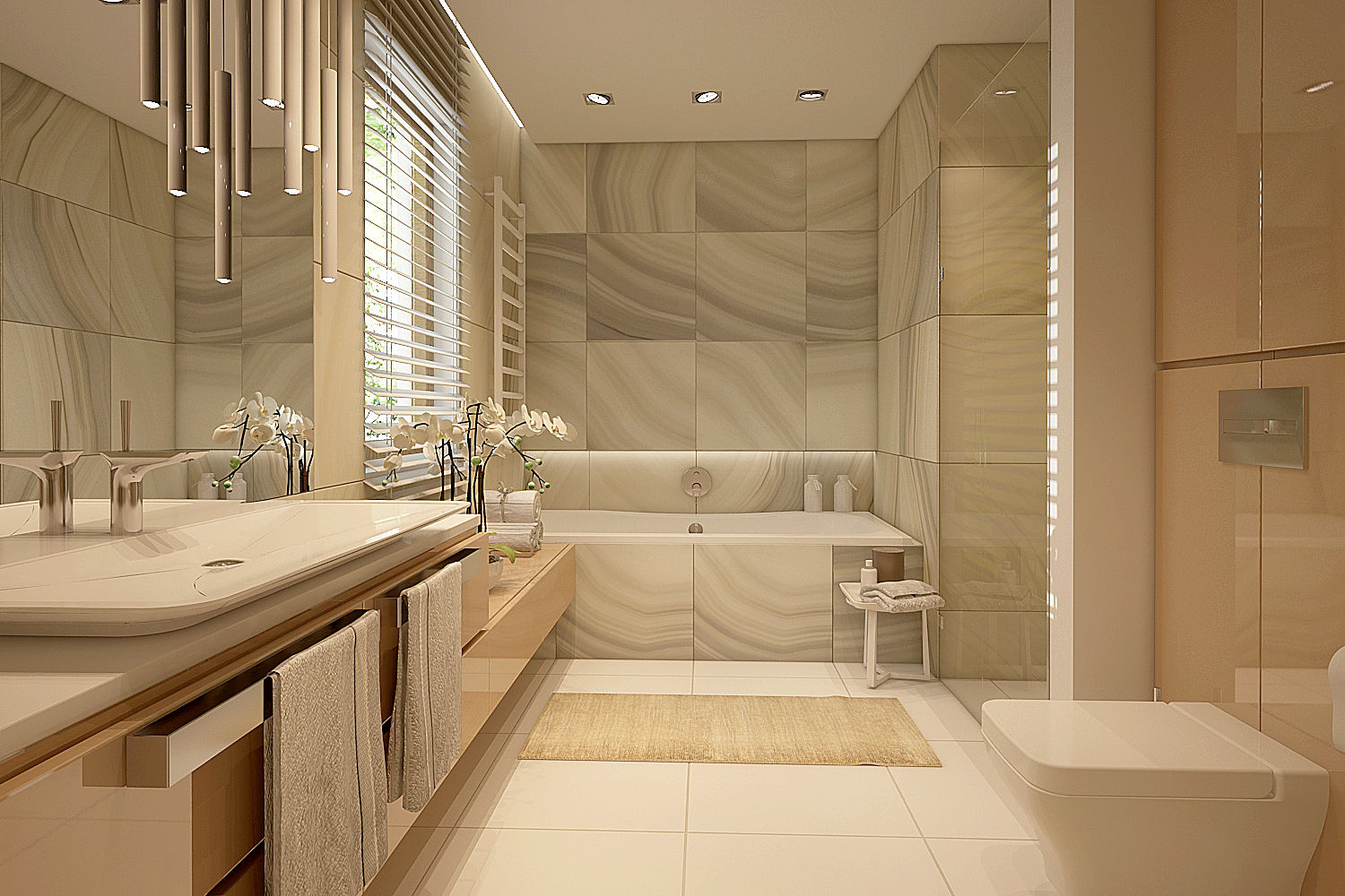 homify Modern Banyo