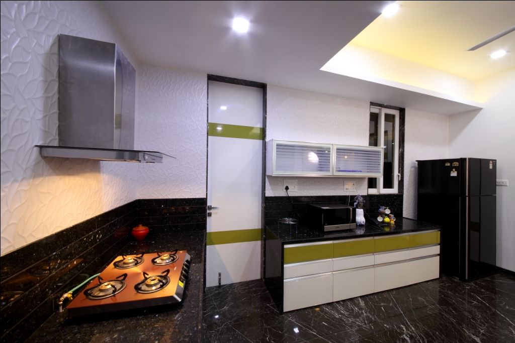 SKI Villa @ Aamby Valley, Lonavala, Pune, GreenLounge GreenLounge Modern style kitchen