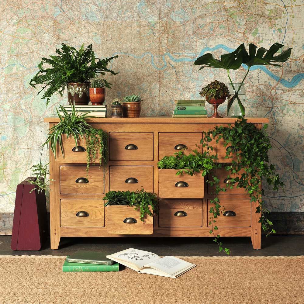 Oakland Multi Drawer Sideboard The Cotswold Company Salas / recibidores Madera Acabado en madera