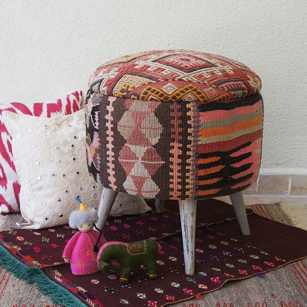 Ottoman Furniture, DJEM DJEM Salas de estilo rústico Taburetes y sillas