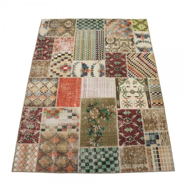 Overdyed Patchworks, DJEM DJEM Planchers Tapis