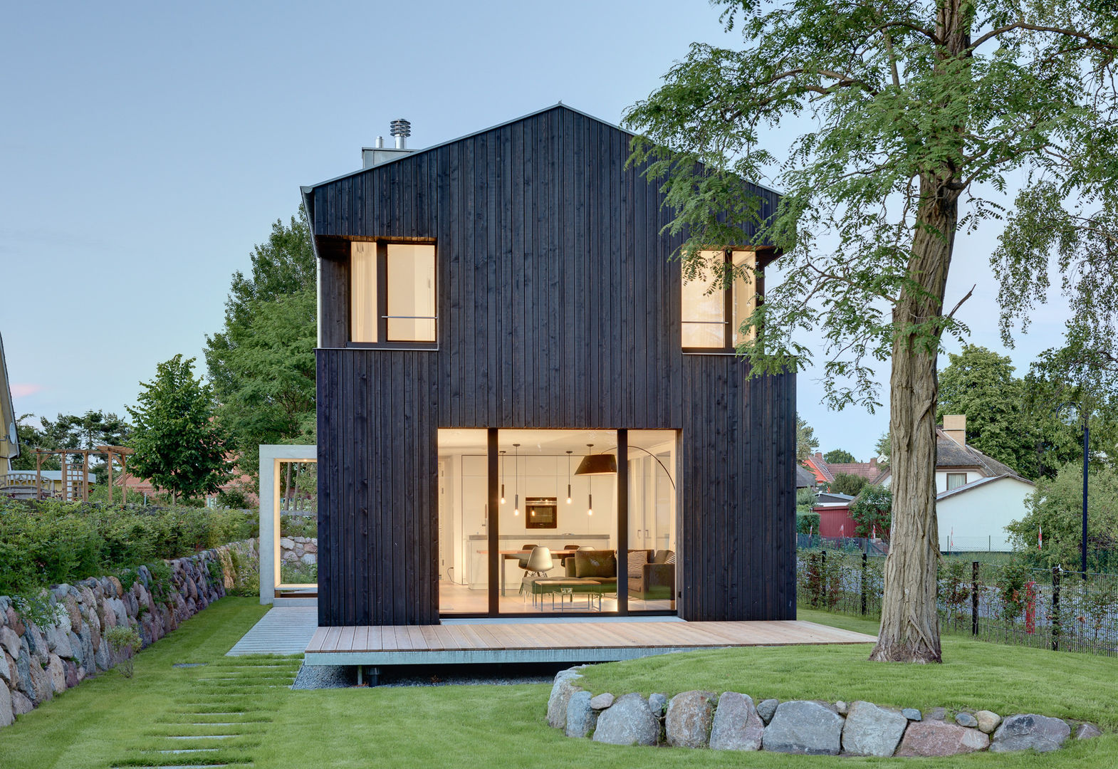 Ansicht Giebel Möhring Architekten Gable roof