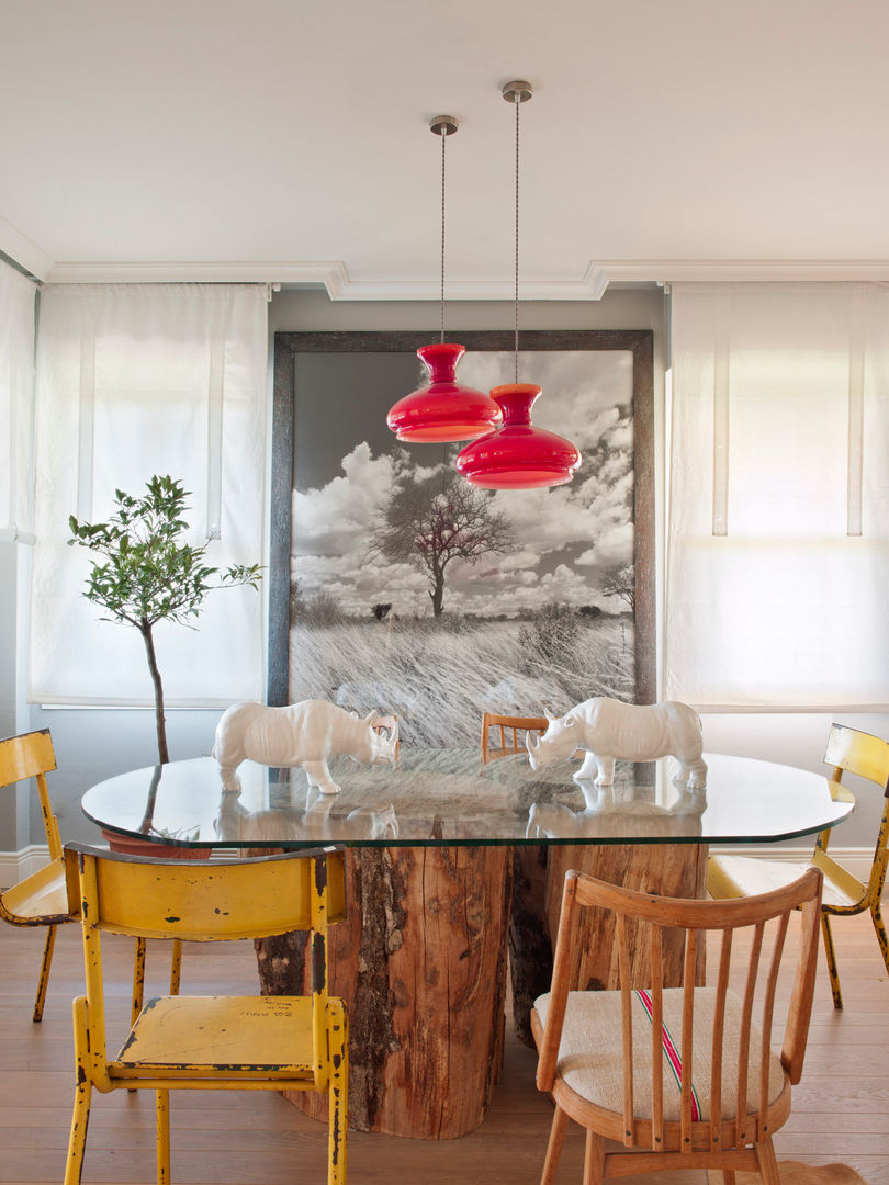 CASA DE VERANO 2013, BELEN FERRANDIZ INTERIOR DESIGN BELEN FERRANDIZ INTERIOR DESIGN 餐廳