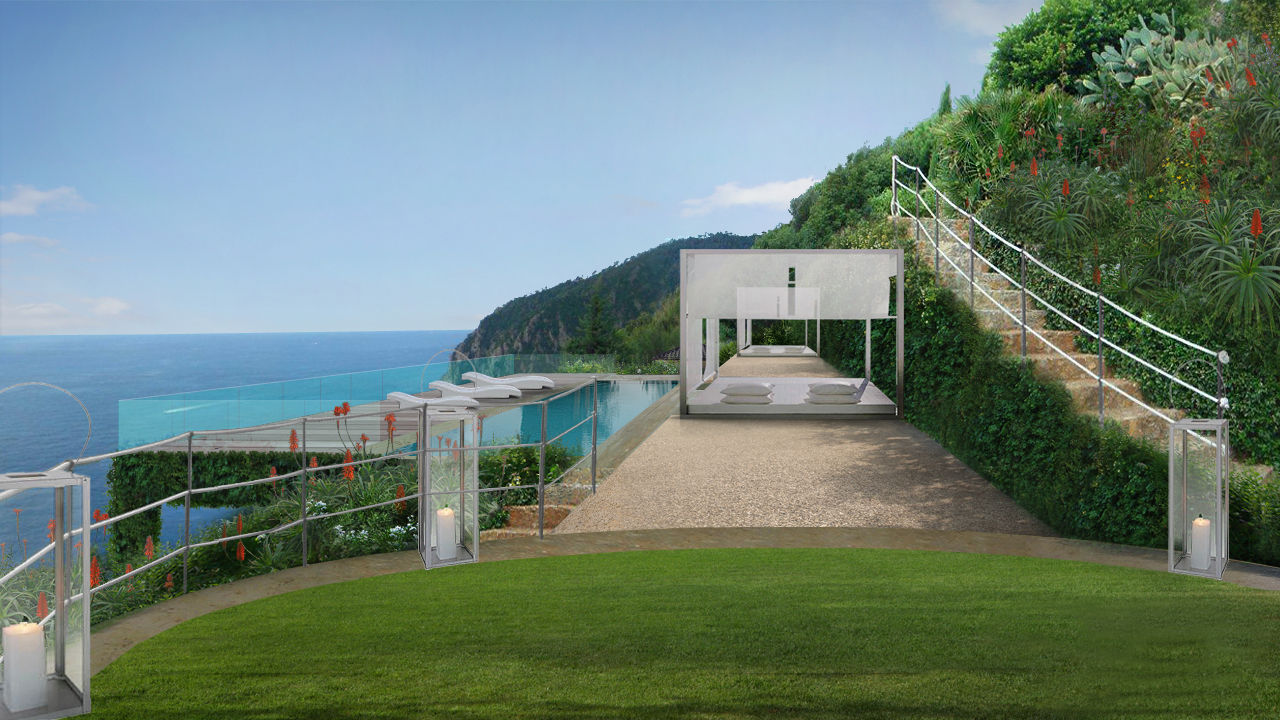 GIARDINO SUL MARE, Anna Paghera s.r.l. - Green Design Anna Paghera s.r.l. - Green Design 지중해스타일 정원