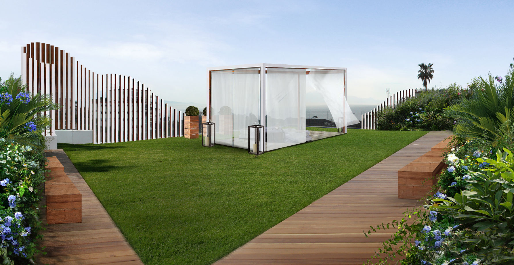 TERRAZZI - GIARDINO, Anna Paghera s.r.l. - Green Design Anna Paghera s.r.l. - Green Design 모던스타일 정원