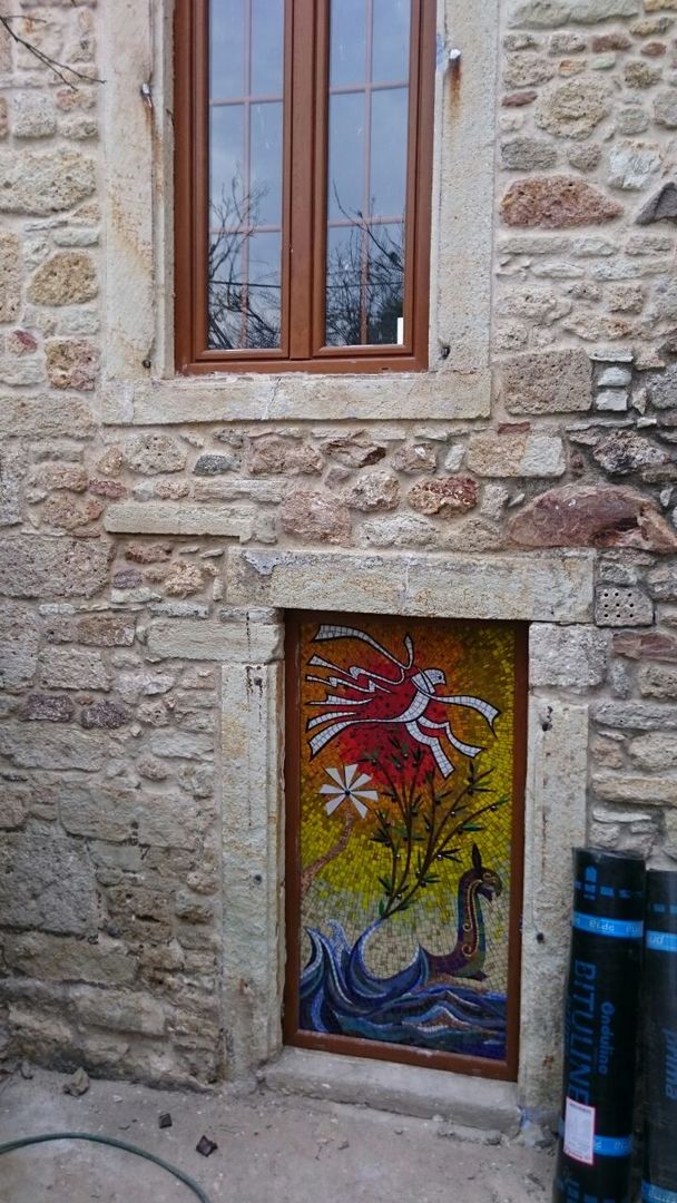 Foça'da Bir Taş Ev, Mozaik Sanat Evi Mozaik Sanat Evi Casas mediterrâneas Acessórios e Decoração