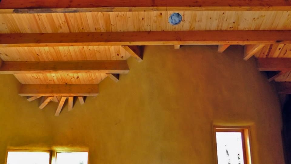 Vivienda VE, Ecohacer Bioarquitectura y Bioconstrucción Ecohacer Bioarquitectura y Bioconstrucción Paredes y pisos rurales