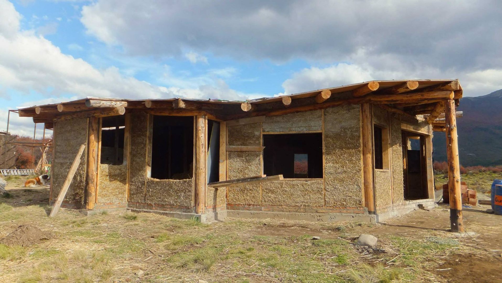 Vivienda TE, Ecohacer Bioarquitectura y Bioconstrucción Ecohacer Bioarquitectura y Bioconstrucción Nhà phong cách đồng quê