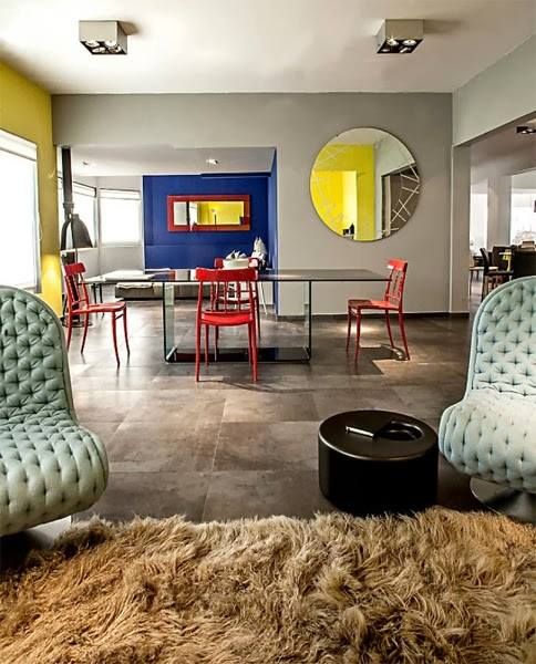 Primary Colours, Elías Arquitectura Elías Arquitectura Modern living room