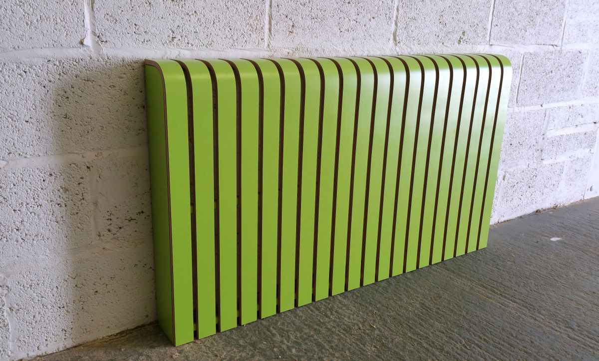 Lime Green Laminate Radiator Cover Cool Radiators? It’s Covered! Minimalist houses Accessories & decoration