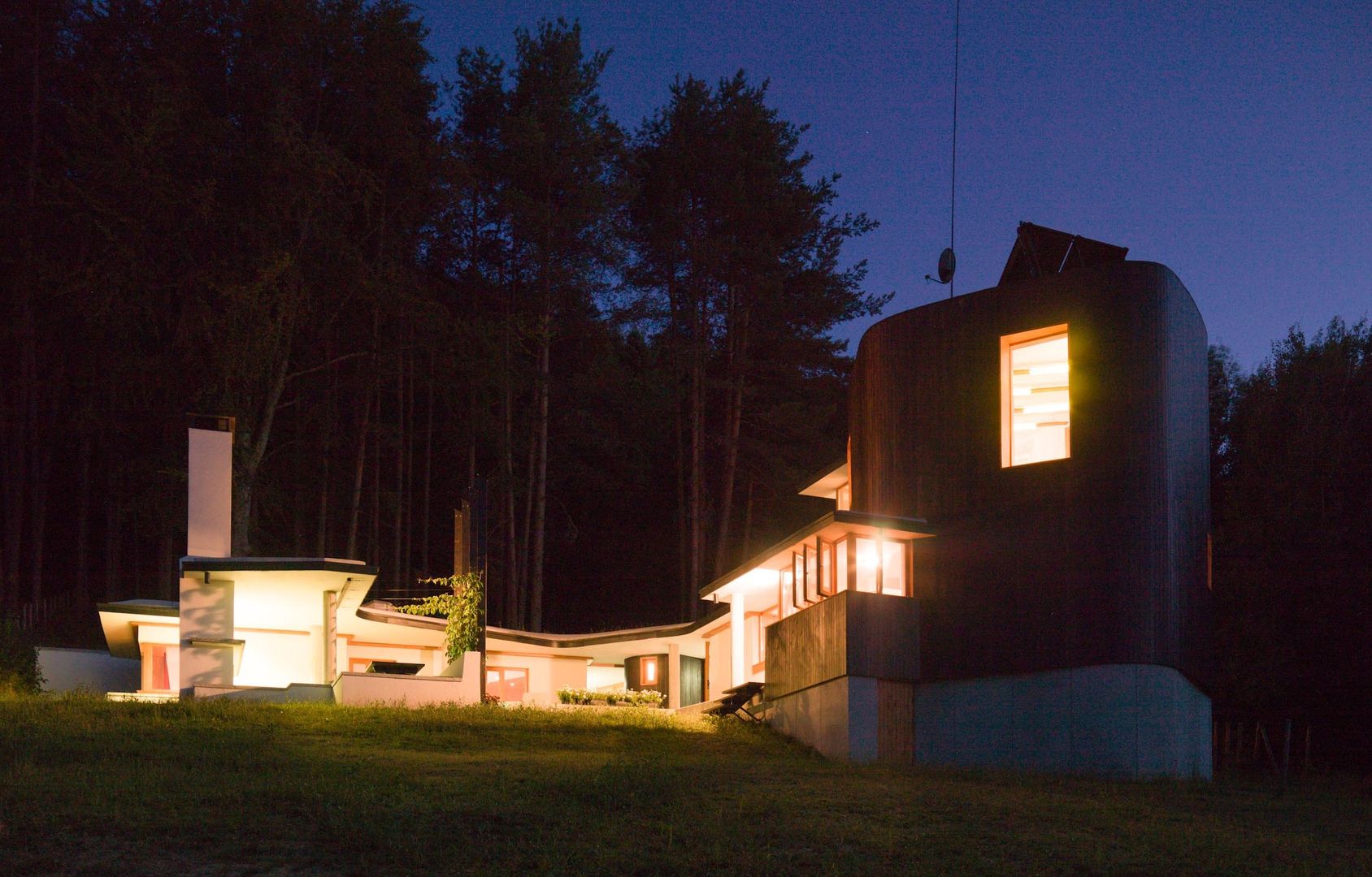 Fishing Lodge, Bulgaria, Simon Gill Architects Simon Gill Architects Houses