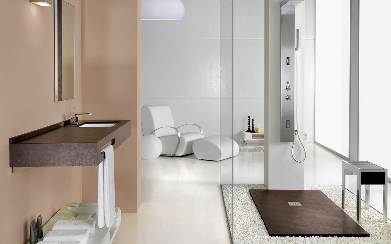 BAÑERAS Y DUCHAS, MUEBLES OYAGA MUEBLES OYAGA Modern bathroom Bathtubs & showers