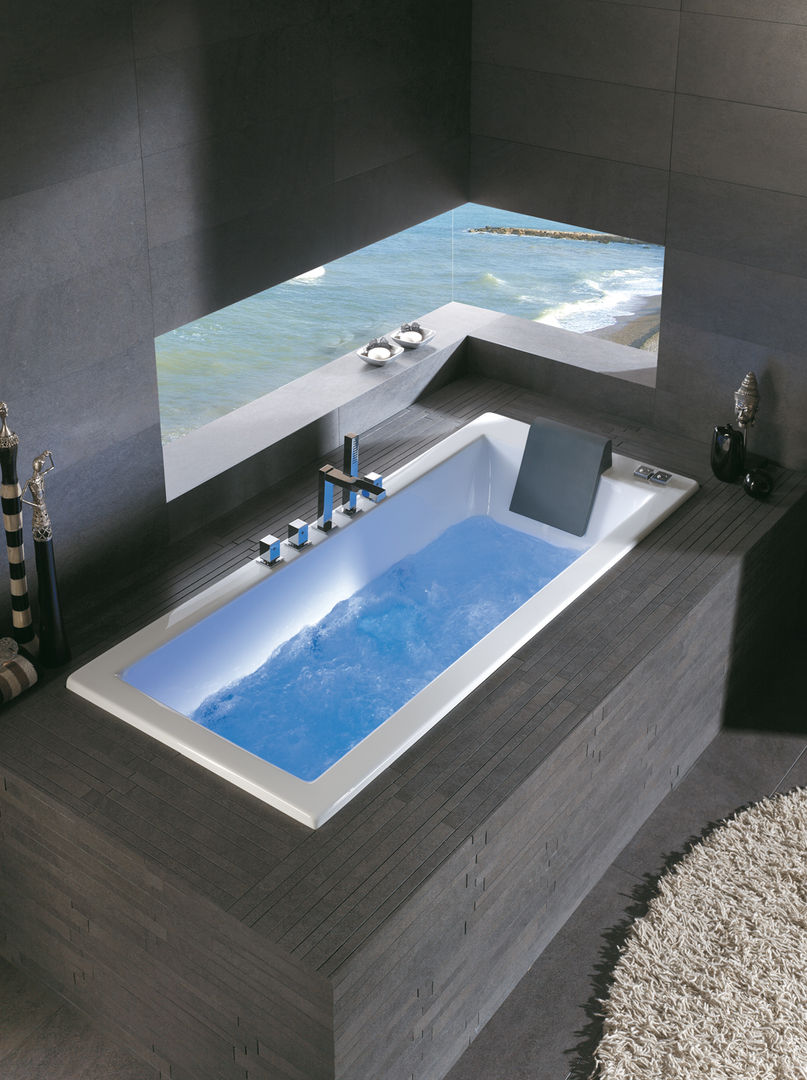 BAÑERAS Y DUCHAS, MUEBLES OYAGA MUEBLES OYAGA 現代浴室設計點子、靈感&圖片 浴缸與淋浴設備
