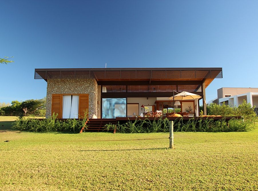 PROJETO CASA DA REPRESA, Ambienta Arquitetura Ambienta Arquitetura Country style house