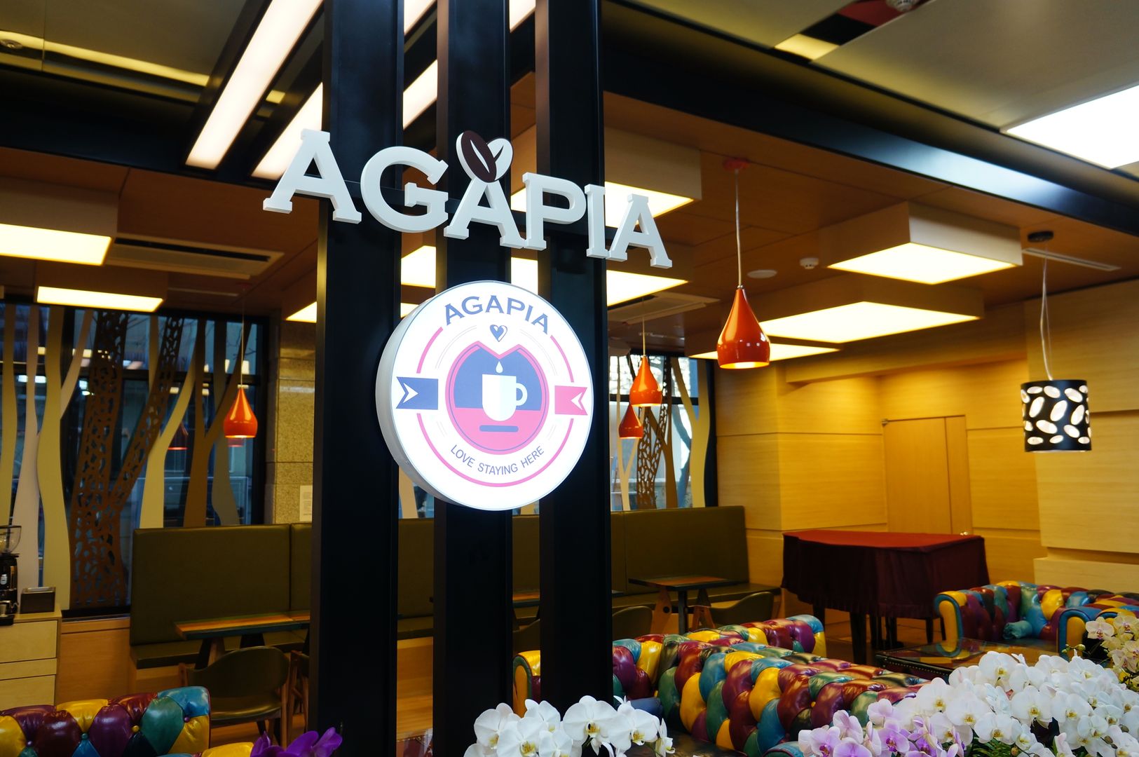 성남 ims빌딩 AGAPIA CAFE, 건후건축디자인 건후건축디자인 Commercial spaces Commercial Spaces