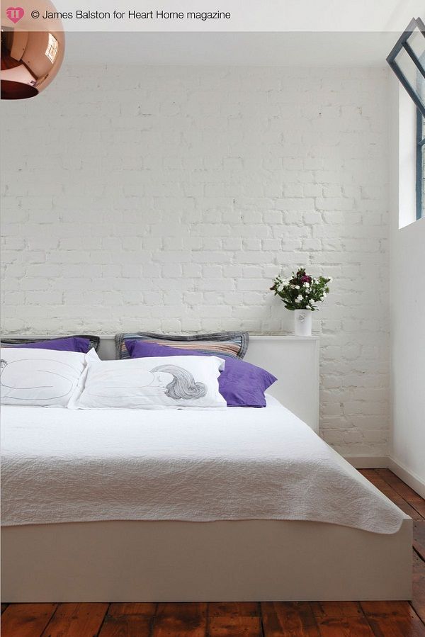 A Converted Warehouse in East London , Heart Home magazine Heart Home magazine Industrial style bedroom