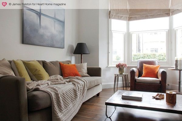 A Victorian Terraced House, Heart Home magazine Heart Home magazine Classic style living room