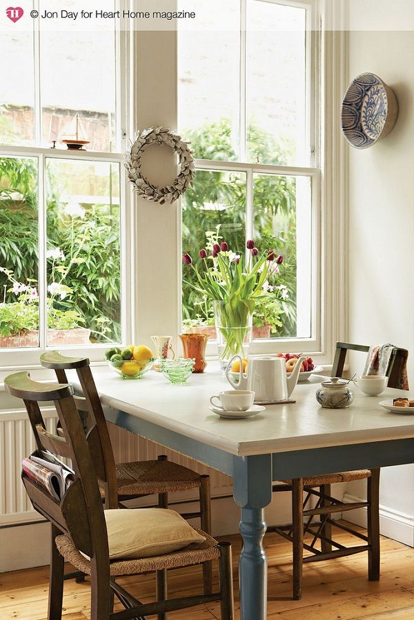 An Eclectic Edwardian Home, Heart Home magazine Heart Home magazine Salle à manger classique