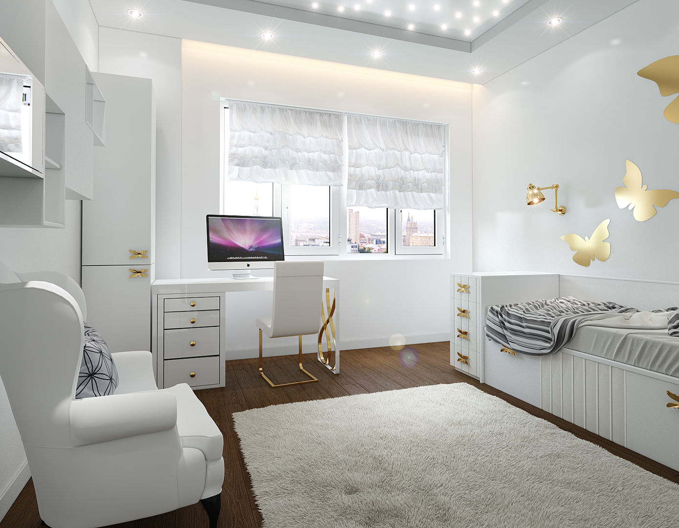 ЖК Велл Хаус (Well House), 163 м², Bronx Bronx Eclectic style nursery/kids room