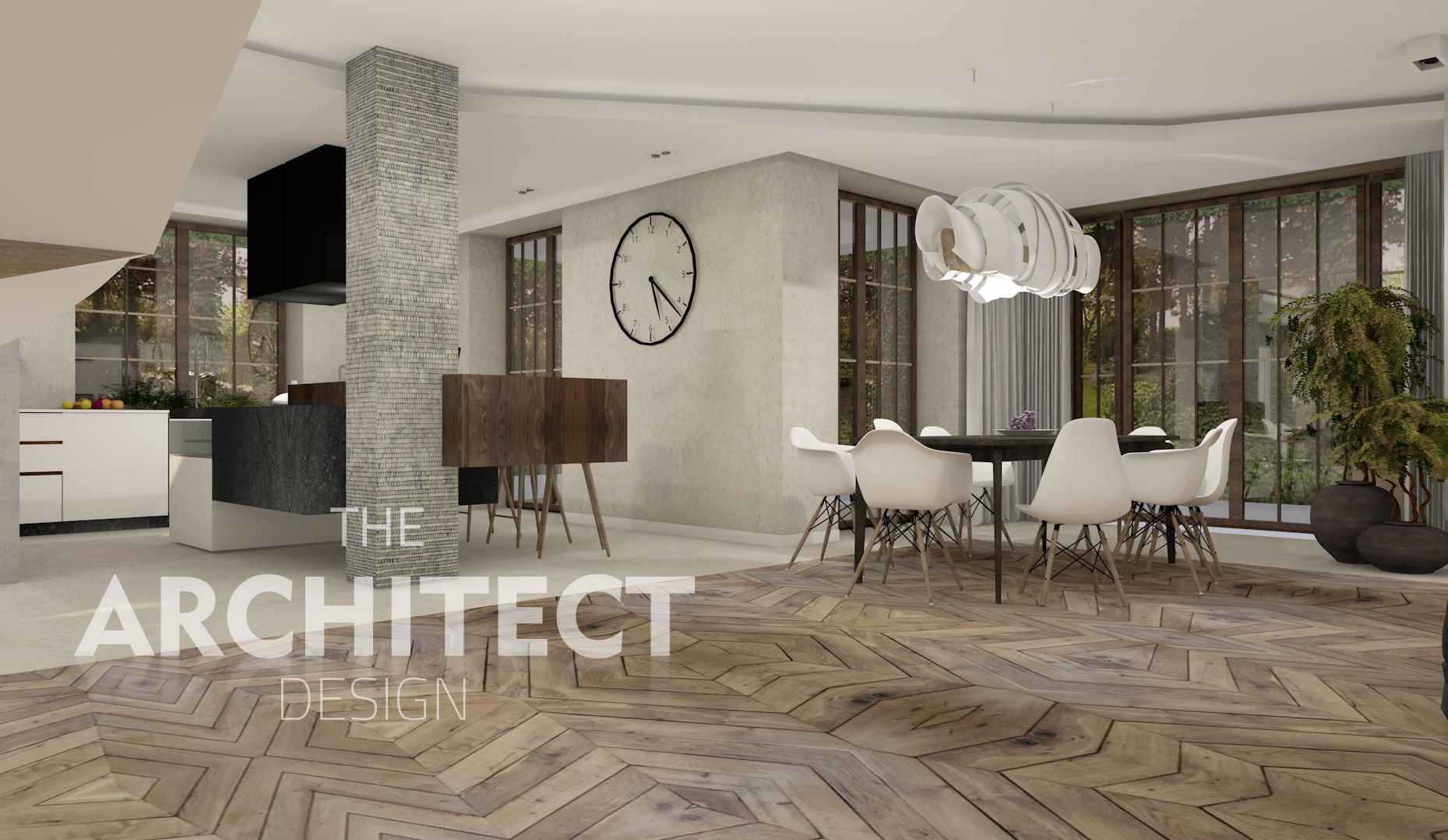 Aranżacja wnętrza http://thearchitect.pl, THE ARCHITECT DESIGN THE ARCHITECT DESIGN Modern living room