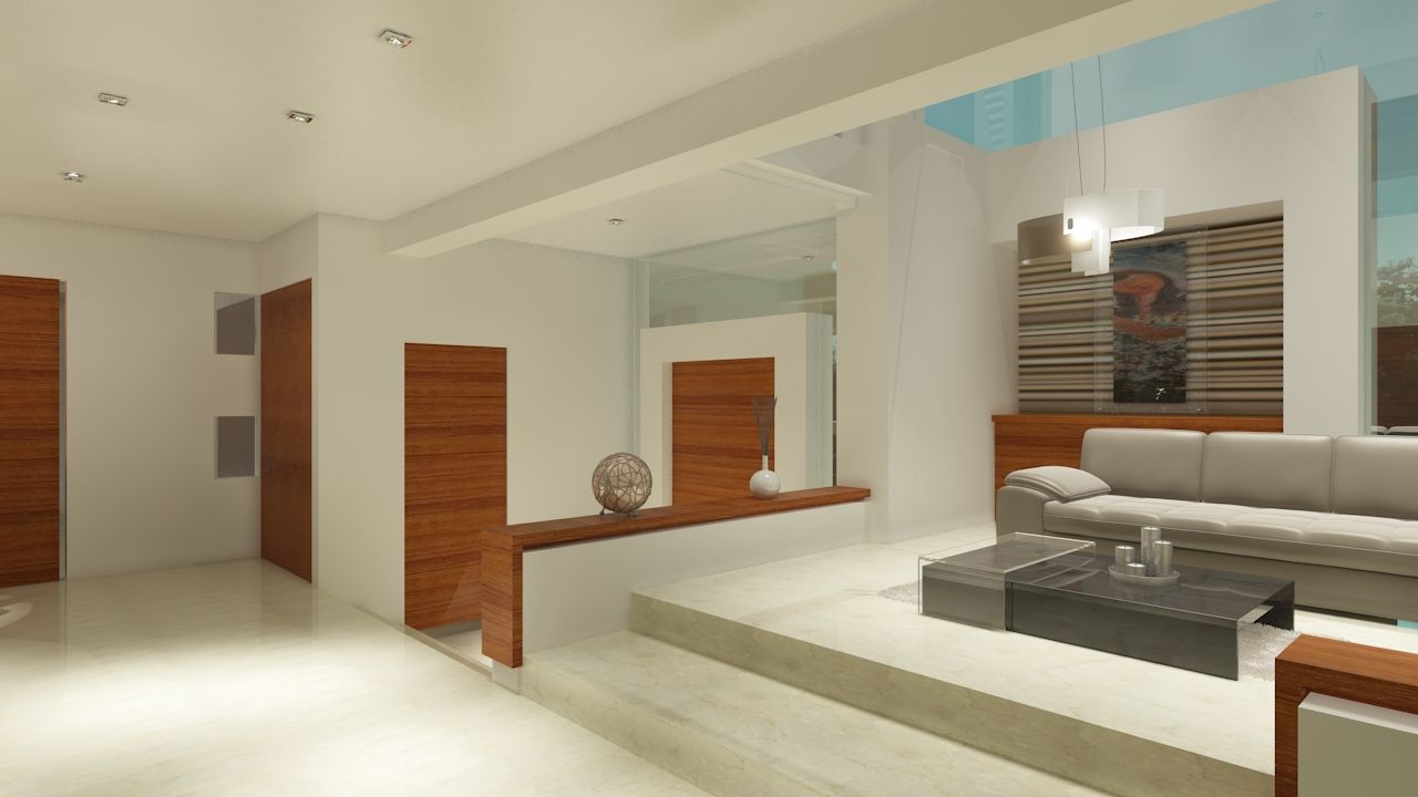 Residencial Europa, CouturierStudio CouturierStudio Salas de estar modernas