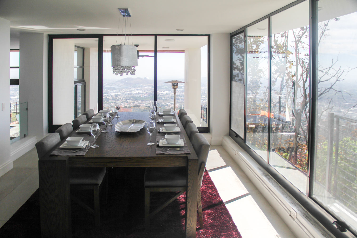 Comedor aaestudio Comedores de estilo moderno Madera Acabado en madera