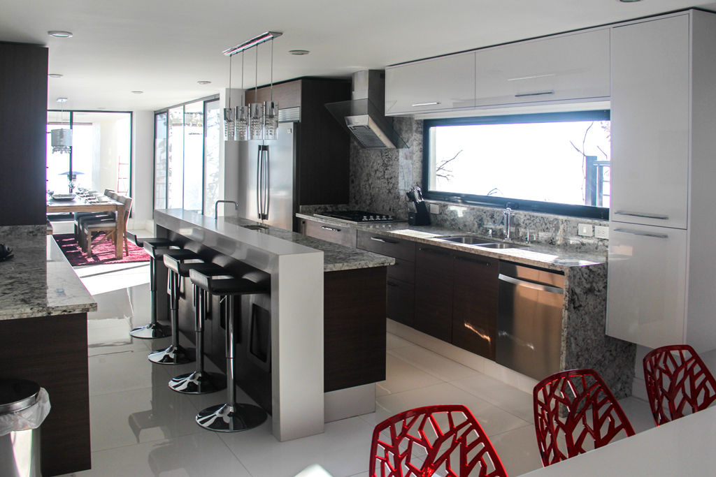 #cumbres369, aaestudio aaestudio Modern kitchen