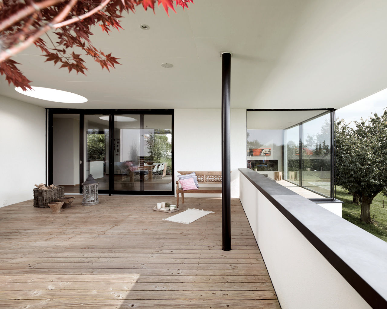 Objekt 254, meier architekten zürich meier architekten zürich Modern Terrace Wood Wood effect