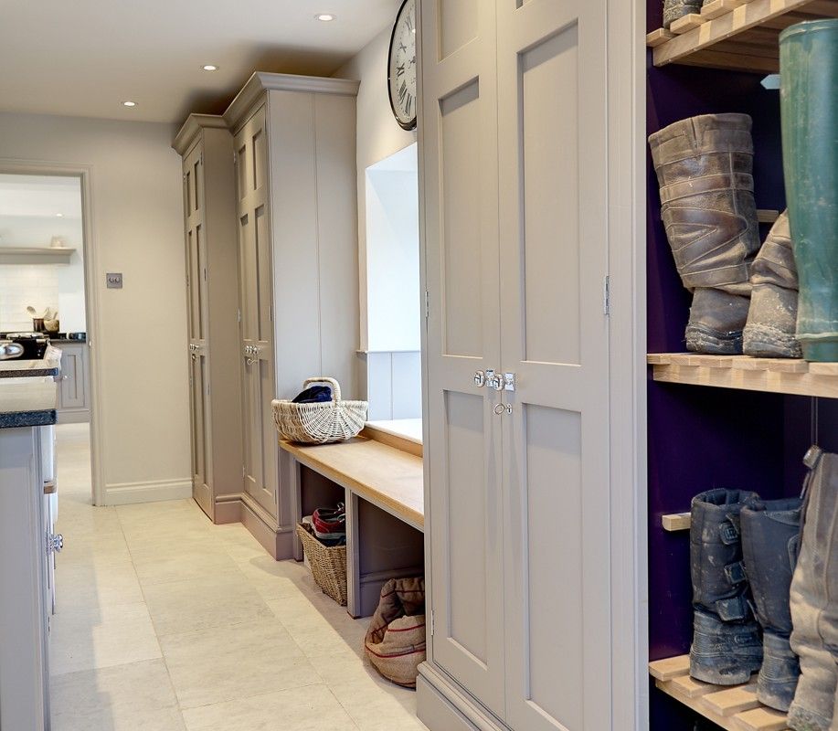 Boot Room Lewis Alderson Kitchen Cabinets & shelves