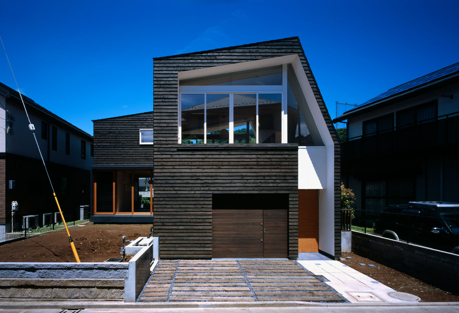 向原の家, 向山建築設計事務所 向山建築設計事務所 Modern houses Wood Wood effect