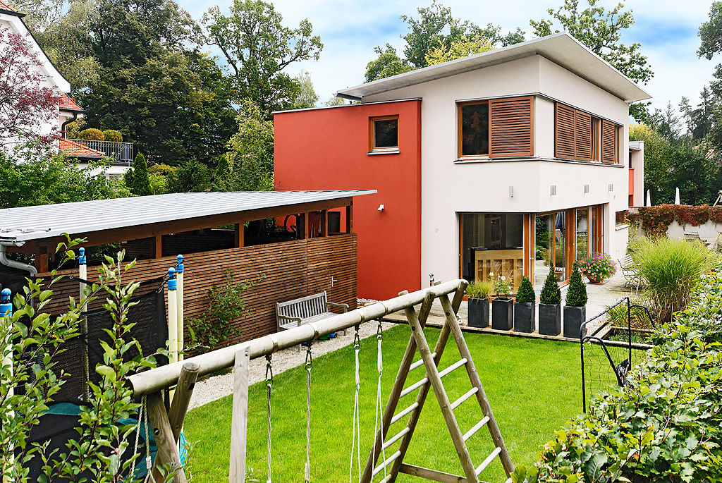 Doppel(t)haus in Gräfelfing, Architekturbüro Schaub Architekturbüro Schaub Modern houses