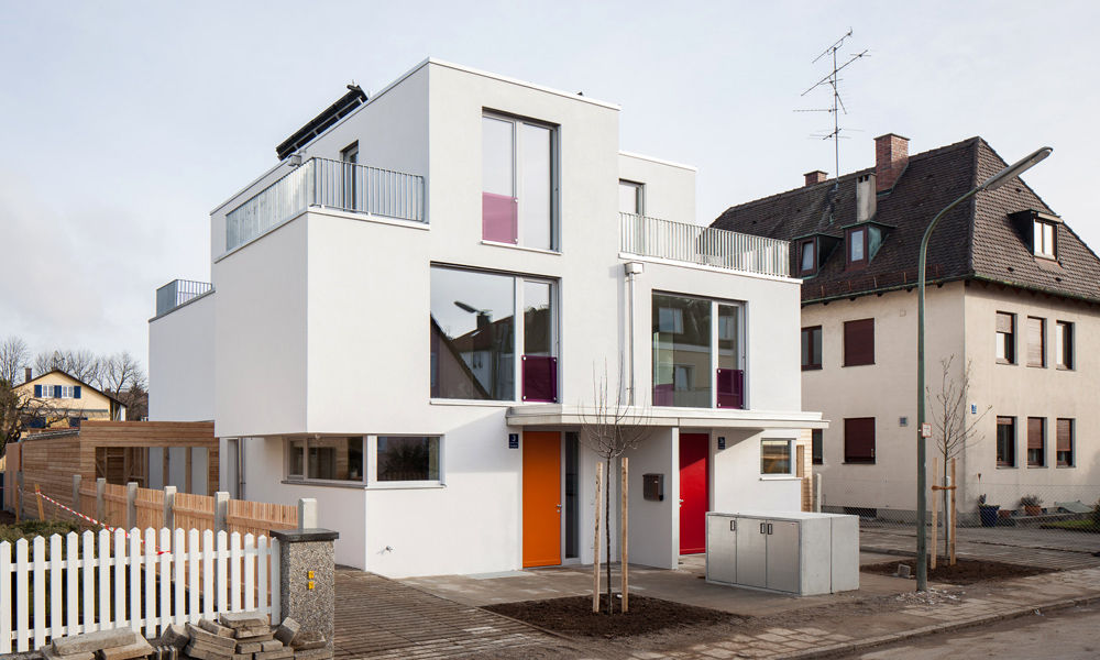 Gerokstraße, MuG Architekten MuG Architekten Moderne huizen