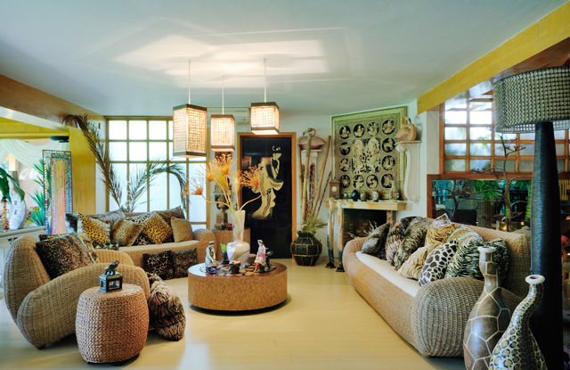 sala de estar Excelencia en Diseño Salas de estilo asiático