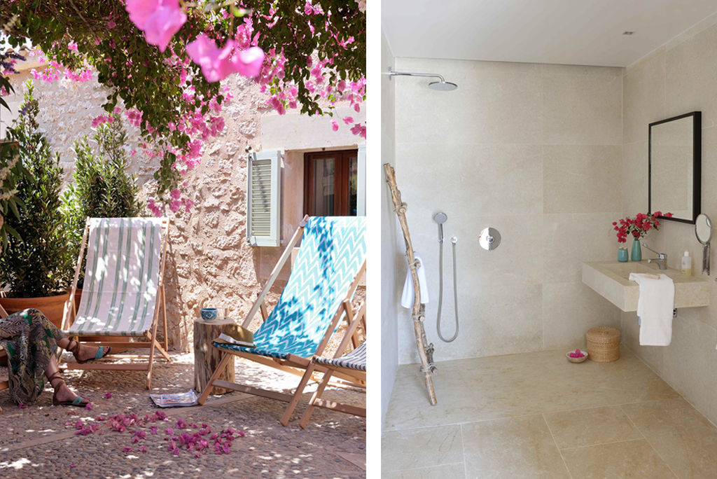 HOTEL CAL REIET – GUEST HOUSES, Bloomint design Bloomint design Mediterrane balkons, veranda's en terrassen