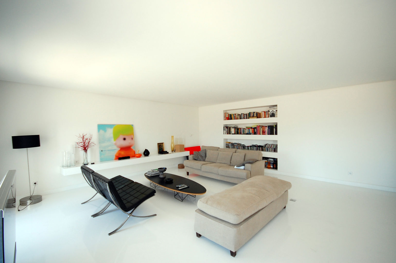 Renovação de apartamento na Junqueira, Borges de Macedo, Arquitectura. Borges de Macedo, Arquitectura. Living room