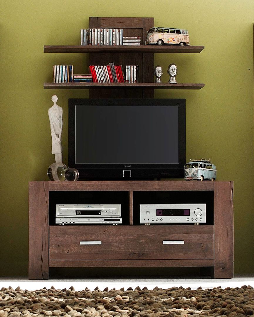 Braxton - Massivholzmöbel mit natürlichen Wuchsrissen, AMD Möbel Handelsgesellschaft mbH & Co. KG AMD Möbel Handelsgesellschaft mbH & Co. KG Living room Solid Wood Multicolored TV stands & cabinets