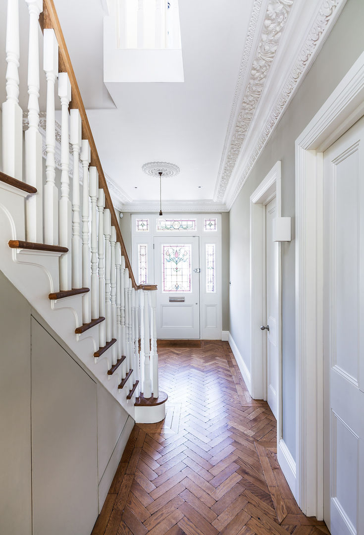 Ashley Road, Concept Eight Architects Concept Eight Architects Modern corridor, hallway & stairs