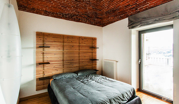 lake house, Principioattivo Architecture Group Srl Principioattivo Architecture Group Srl Bedroom