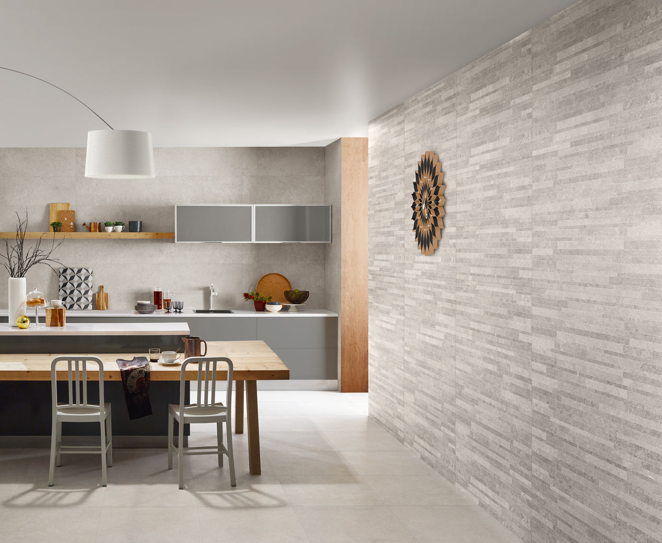 Nest, Love Tiles Love Tiles Industrial style kitchen