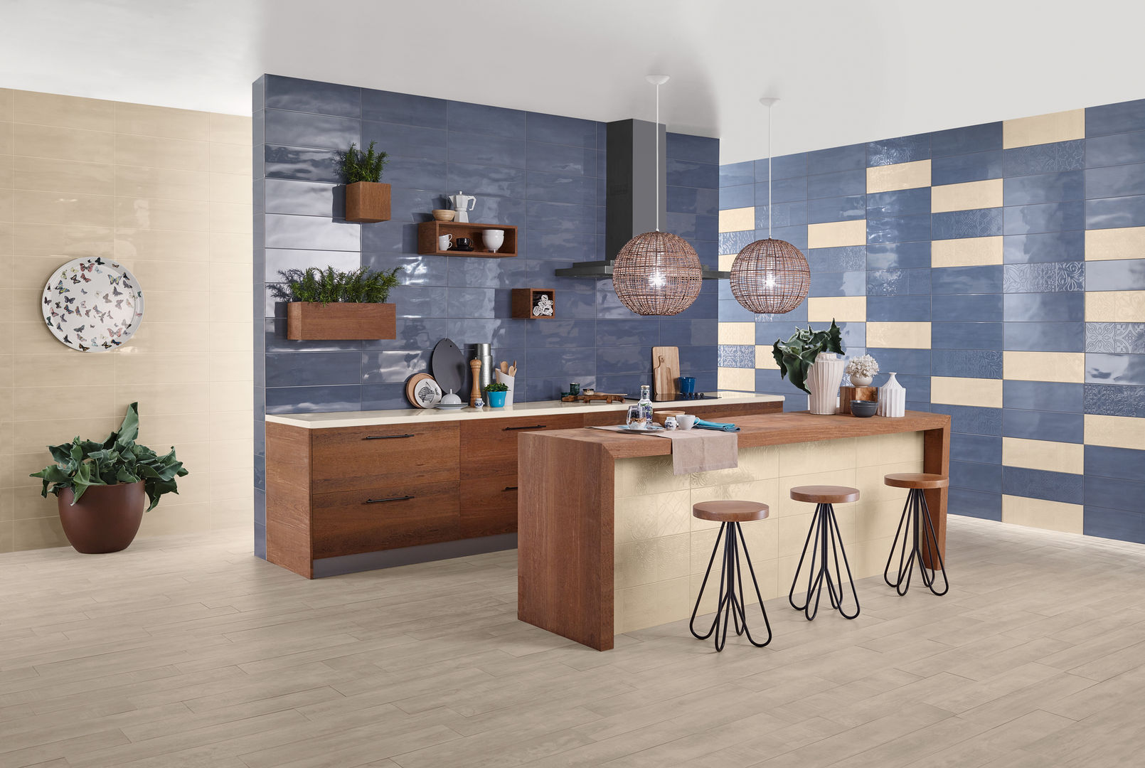 Aroma, Love Tiles Love Tiles Modern kitchen