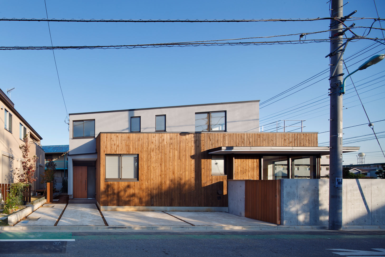 東金町の家, 向山建築設計事務所 向山建築設計事務所 Modern houses