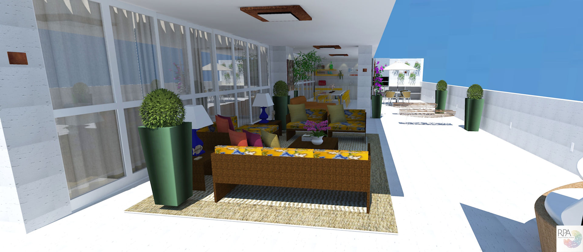 homify Balcones y terrazas de estilo tropical Mobiliario