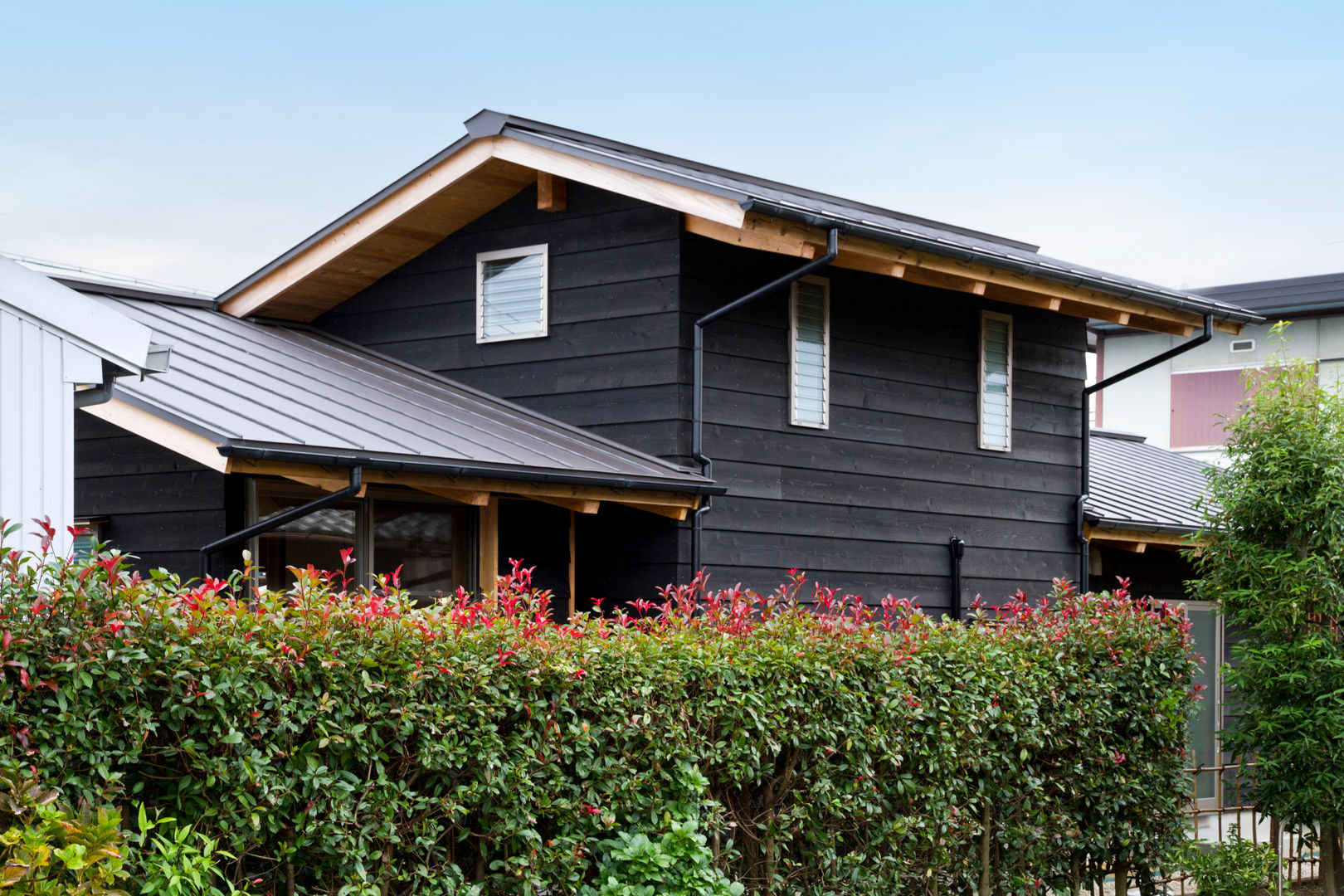 南鹿島のいえ, shu建築設計事務所 shu建築設計事務所 Casas de estilo asiático Madera Acabado en madera