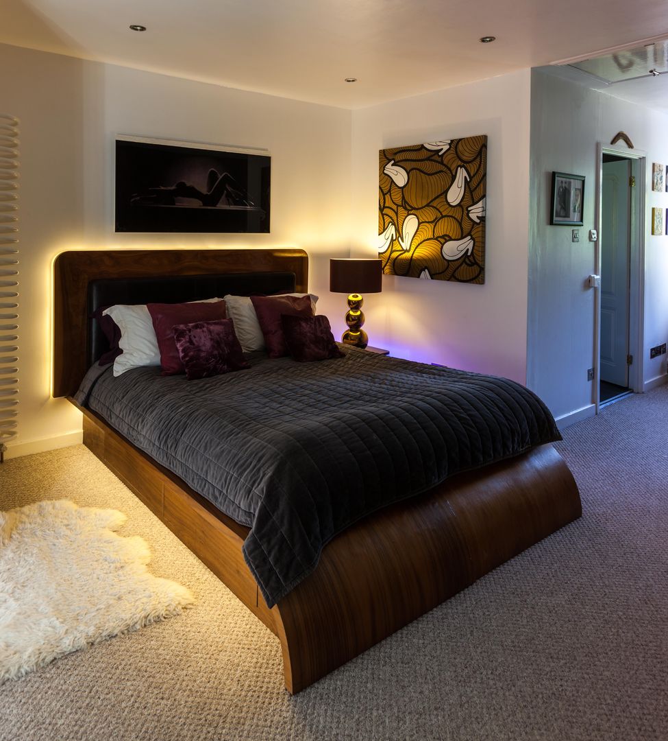 Chiswick Quay, Rousseau Design Ltd Rousseau Design Ltd Modern style bedroom