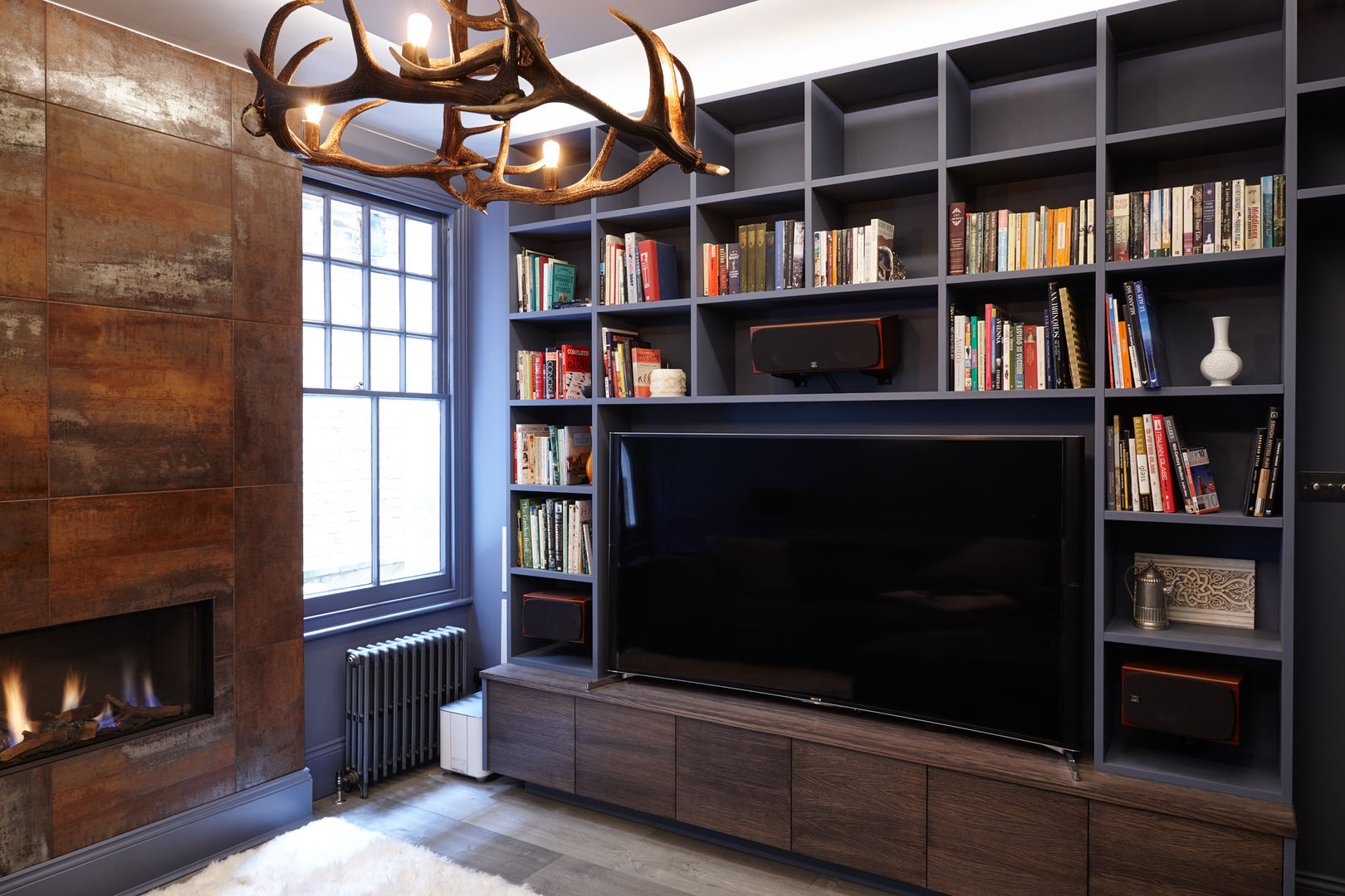 Grove Park Gardens, Chiswick, Rousseau Design Ltd Rousseau Design Ltd Living room